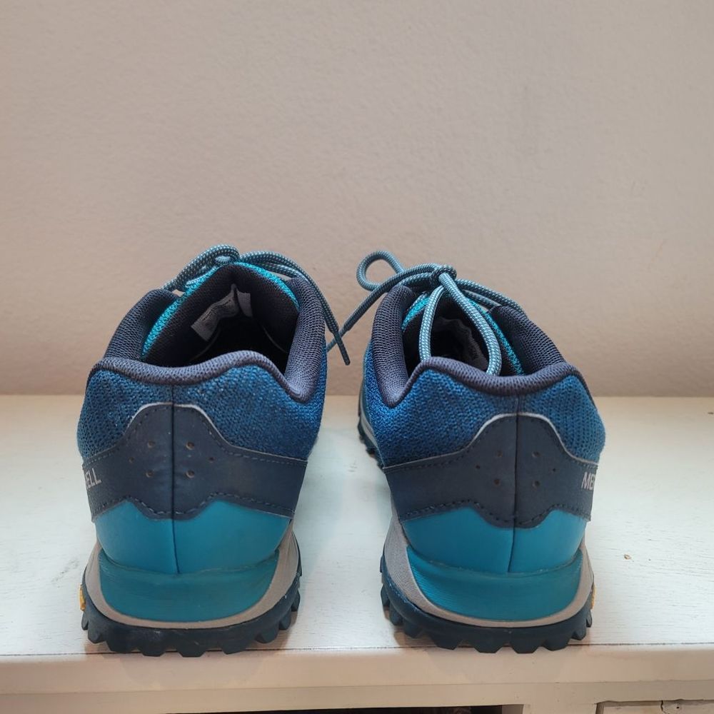Merril Gore-Tex Blue Women's Hiking Shoes - Picture 4 of 10
